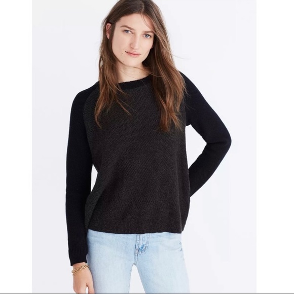 Madewell Province Cross-Back Pullover Sweater - Picture 2 of 8